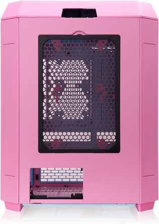 Корпус ПК Thermaltake The Tower 600 ATX Mid-Tower з вертикальним дизайном, USB-C, білий (Bubble Pink)
