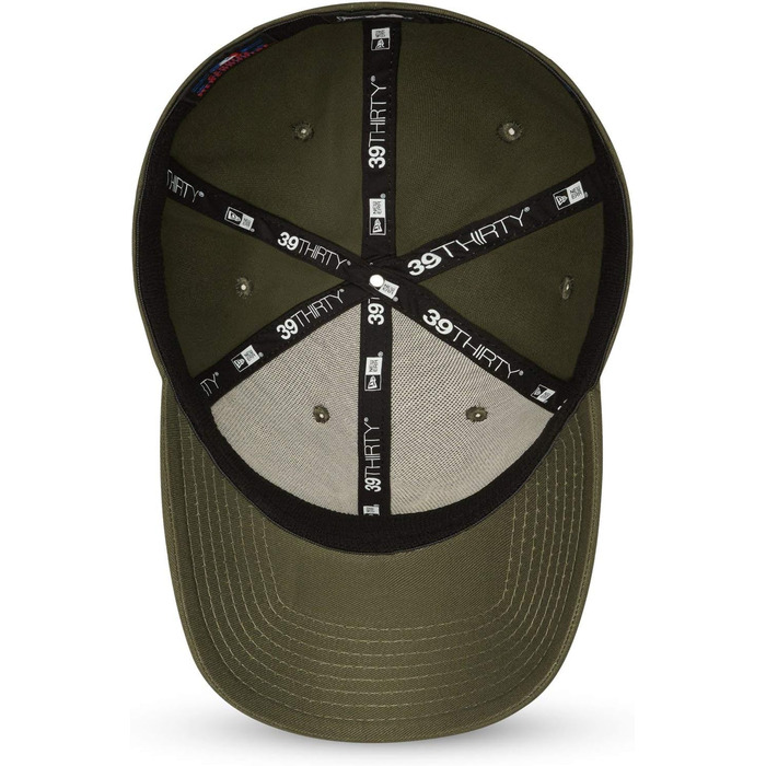 Кепка New Era MLB New York Yankees League Essential 39Thirty Stretch, Бордовий/Зелений (M-L)