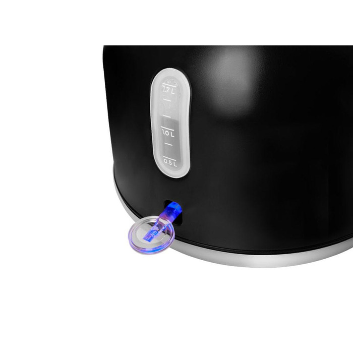 Електричний чайник Concept Retrosign RK3334, 2200 Вт, 1,7 л, чорний