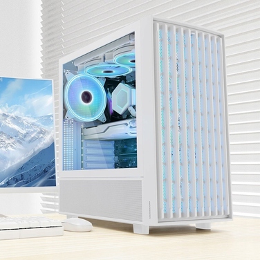 Корпус MODECOM Breeze ARGB FLOW Midi Tower, білий