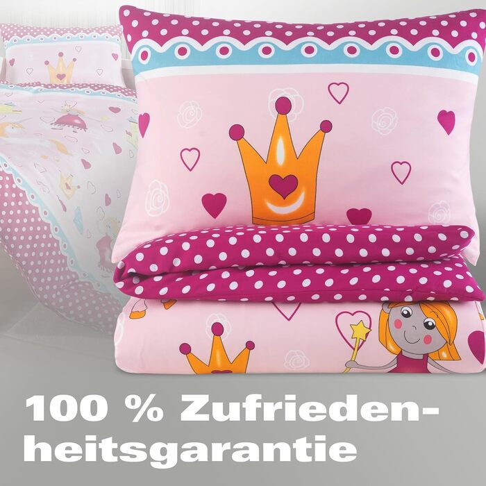 Набір постільної білизни BaSaTex для дітей | 100x135 см + 40x60 см | 100% поліестер мікрофібра | Застібка-блискавка | Милі сни - овечки та хмаринки | сірий/білий | BaSaTex