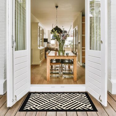 Килимок для дому та вулиці Senerma 60x90 см. Миючий, водовідштовхуючий, антиковзаючий. Підходить для входу, тераси, саду.