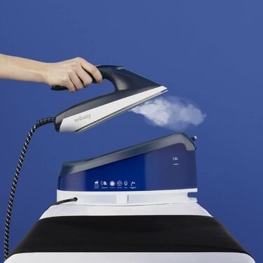 Парогенератор високого тиску 8 бар LIN220 Wëasy: потужний, безперервний, з нержавіючою підошвою, 2600 Вт, резервуар 1.5 л