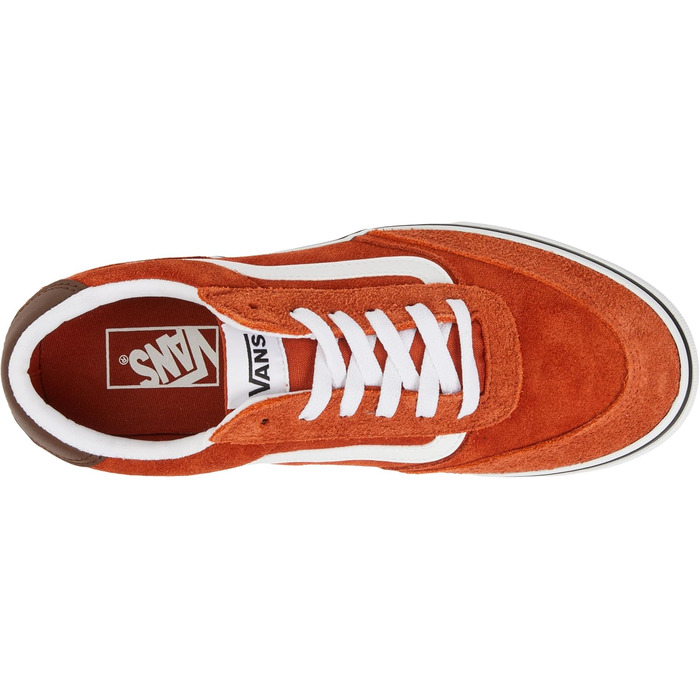Чоловічі кросівки Vans Brooklyn з замші, чорний/асфальт (43 EU, Burnt Orange)