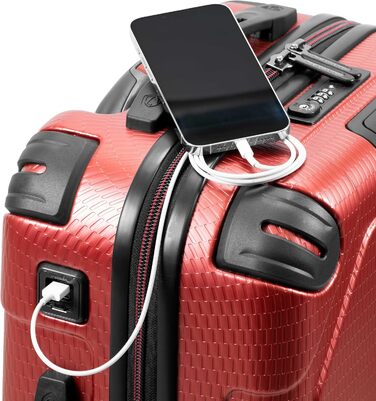 Чемодан на колесах Traveler's Choice Maxporter II з полікарбонату, 22 дюйми, темно-зелений