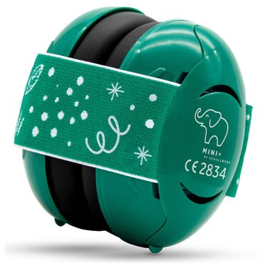 Schallwerk Mini+ - Шумоізоляційні навушники для малюків (Jungle Green)