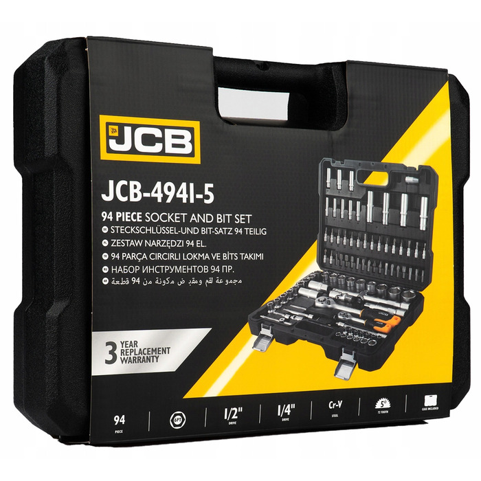 Набір інструментів JCB 1/4