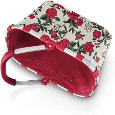 Сумка-шопер Reisenthel Carrybag Twist Garden White – містка та практична, з водонепроникним дизайном