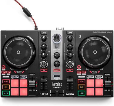 DJ контролер Hercules DJControl Inpulse 200 MK2 – ідеальний для навчання міксування