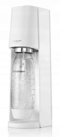 Сифонізатор для газованої води SodaStream Terra, білий (балон CO2 та пляшка 1 л у комплекті)