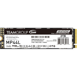 TEAMGROUP MP44L 2TB NVMe SSD: Швидкий диск M.2 PCIe Gen 4 для ноутбука та ПК
