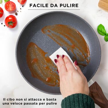 Набір посуду KASANOVA Golden 5 8 предметів: каструлі та сковороди для індукції та всіх плит, антипригарне покриття з кораловим ефектом