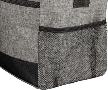 Термосумка B.PRIME 20L Classic Grey - Ізоляційна сумка для пікніка, подорожей та кемпінгу 36x26x22 см