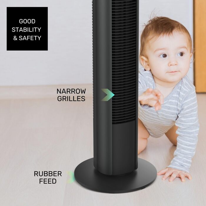 Турбовентилятор Taurus TF780 білий з пультом керування сірий, 120 Вт