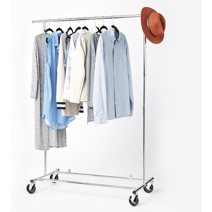 Amazon Basics Clothes Rack - Chrome