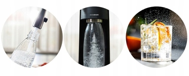 Сифонізатор для води Soda Stream Gaia: пляшка та балон з газом