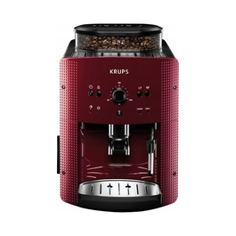 Автоматична кавомашина Krups EA8107, 1450 Вт, червона