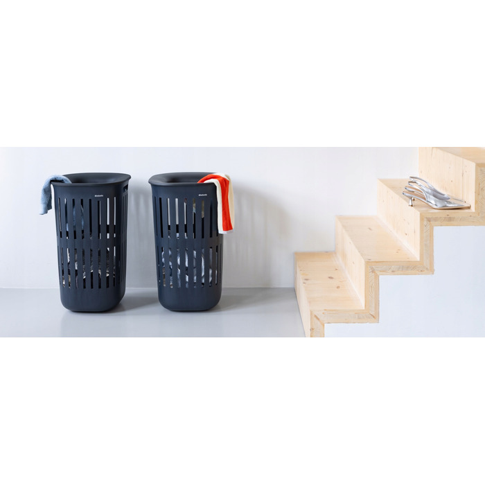Кошик для білизни Brabantia 55 л, підлоговий, чорний