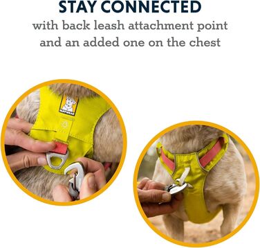 Нашийник Ruffwear Hi & Light Gechirr Alpenglow Pink для собак XS