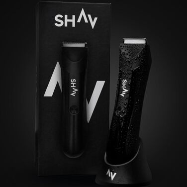 Електричний тример для тіла та інтимної зони чоловічий SHAV CutFree™ з вологостійким корпусом та змінними керамічними лезами