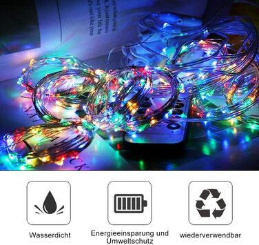 LED штора Anpro 3x3м, USB, 320 LED, 8 режимів, тепле світло - декор для дому