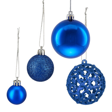 Relaxdays Set of 150 Christmas Baubles