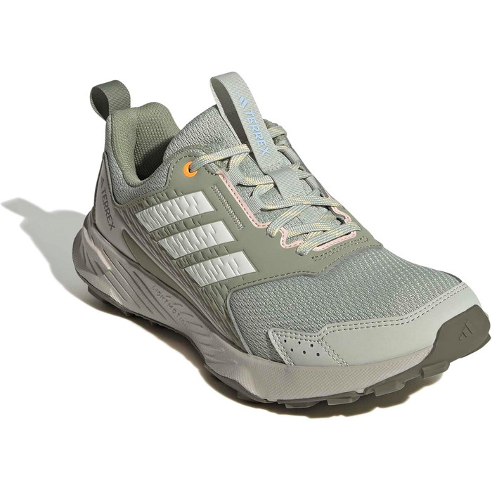Жіночі трекінгові кросівки Adidas Terrex Tracefinder 2 Climaproof, 42 2/3 EU, Halo Green Off White Lucid Tangerine