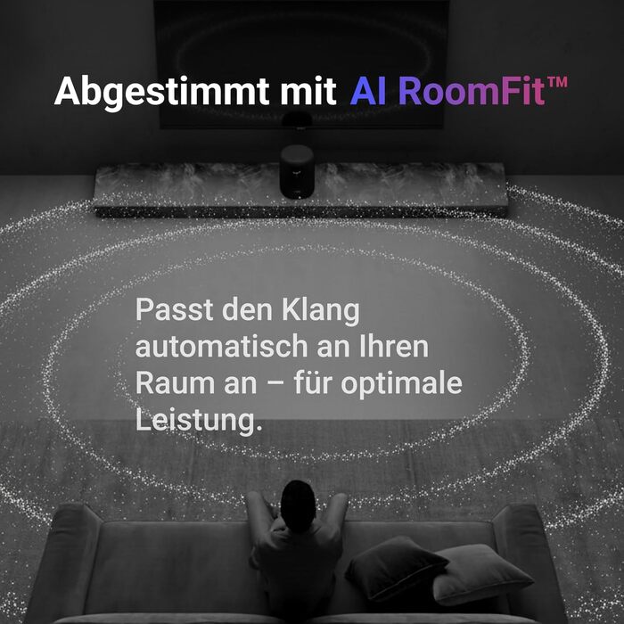WiiM Sound Smart Speaker: Бездротова колонка Hi-Res 24/192, Wi-Fi 6E, Bluetooth 5.3, AI RoomFit, 100W, білий