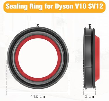 Dyson V10 & V12 Dust Bin Replacement - Genuine Part 969509-01