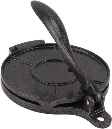 Прес для тортилій, роті, кесадільї 16см чорний