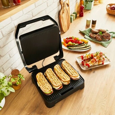 Електричний гриль 2в1 Tefal Inicio GC271D10 (2000 Вт) — сендвічниця та гриль для паніні