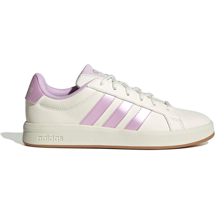 Жіночі кросівки Adidas Grand Court Base 3.0, розмір 43 1/3 EU, білий, лавандовий, білий