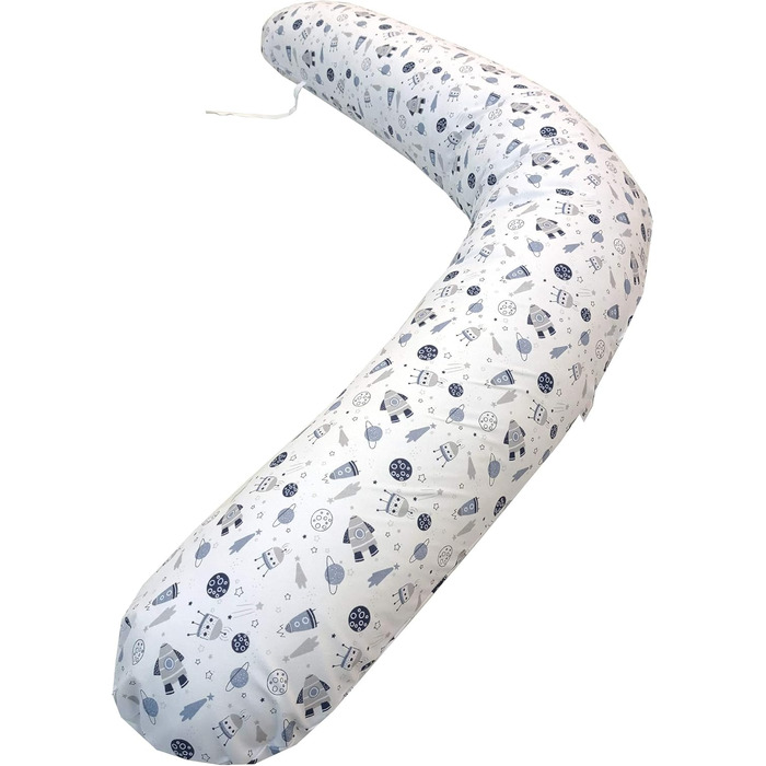 Подушка для годування та вагітності Emi&Sam 170 см, чохол (тільки чохол), космос