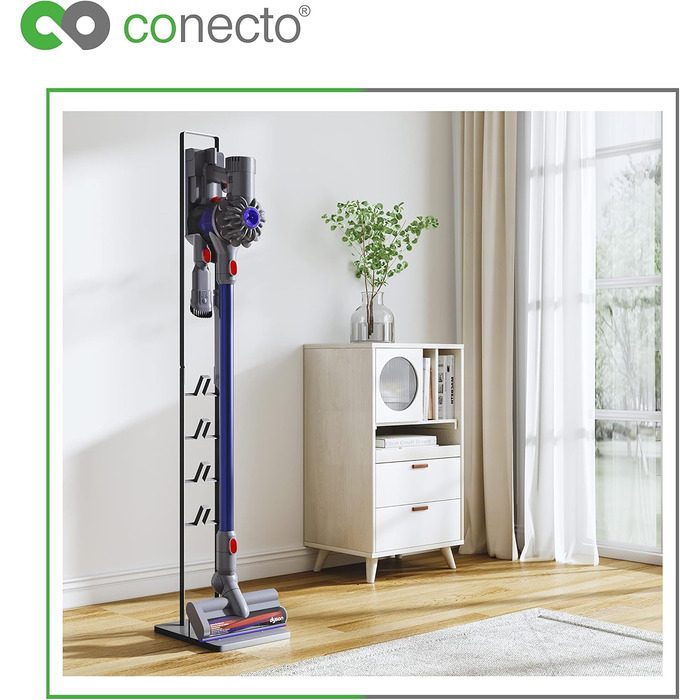 Універсальний тримач для пилососів Dyson V11, V8, V7, V15, V12, V10 - настінна підставка, аксесуари, білий (чорний)