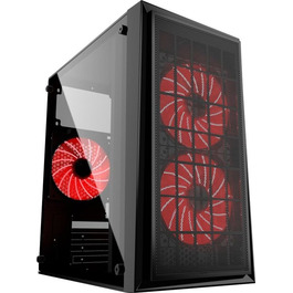 Корпус Gembird CCC-FORNAX-950R mini tower, чорний