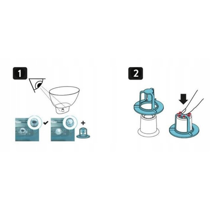Смінний фільтрувальний картридж Aqua Optima Evolve для Brita Maxtra, 12 шт.