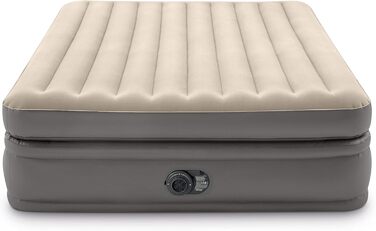 Надувний матрац Intex Queen Comfort Fiber-Tech RP 152x203x51 см (64164ND) - двоспальний, високий