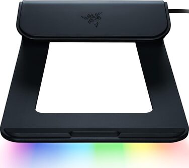 Підставка для ноутбука Razer Adjustable Laptop Stand - регульована, для екранів до 18 дюймів, алюміній, Chroma V2, білий