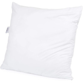 H&F Heimtextilien Top Quality Pillow 80x80 | Allergy-Friendly Pillow with Oeko-TEX Certified | Cover: 100% Microfiber | Filling: 1100 Grams Polyester 1 80 x 80 cm