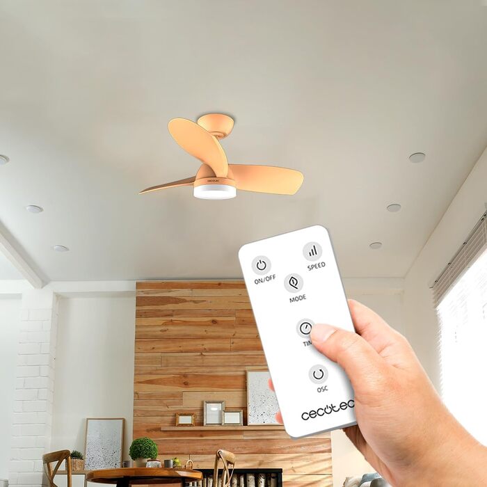 Стельовий вентилятор Cecotec EnergySilence Aero 3050 Orange 36