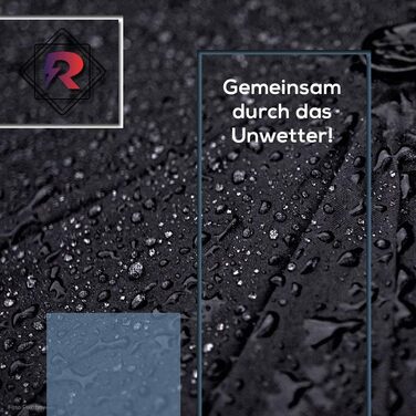 Стійка до вітру парасолька – надміцна з 12 спицями. Зручне складання без крапель – компактний, для жінок та чоловіків. Автоматичне відкриття – світловідбиваючі елементи на краю.