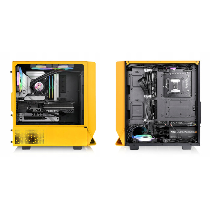 Корпус Thermaltake Ceres 350 MX Midi Tower, жовтий