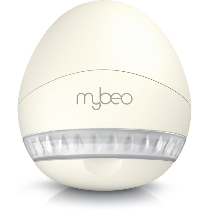 MyBeo - Електричний видалення ворсу з одягу - бездротовий прилад для видалення ворсу з тканини з USB-кабелем для зарядки - для всіх видів одягу - видаляє ковтунці - 2 змінні леза - акумуляторний (Колір: Бежевий)