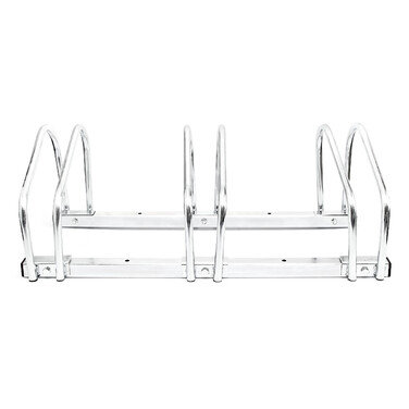 Relaxdays Bicycle Stand for 3 Bicycles, Steel