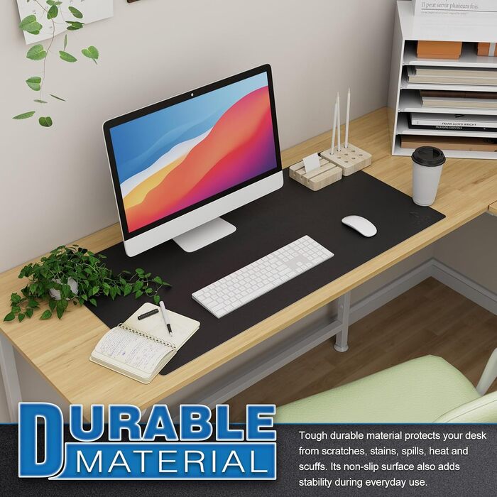 Підкладка на стіл K KNODEL 80 x 40 см, PVC, чорна (двостороння)
