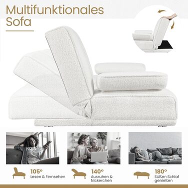 Yaheetech Folding Sleeper Sofa
