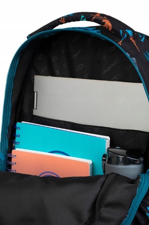 Шкільний рюкзак CoolPack Jerry з динозаврами, багатокамерний, 21 л
