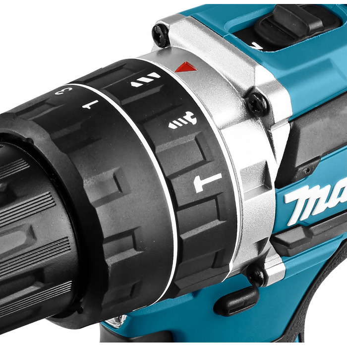 Аккумуляторний ударний шурупокрут Makita DHP484RT3J LXT 18V (3x5Ah, BL, 54Nm, 2 швидкості, кейс)