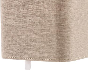 Tissue Box, Square Cosmetic Tissues, Tissue Box Square Tissue Box, for Dresser Bathroom Dining Room Hotel Cars Office Decor, 12 x 12 x 12.7 cm (Beige)