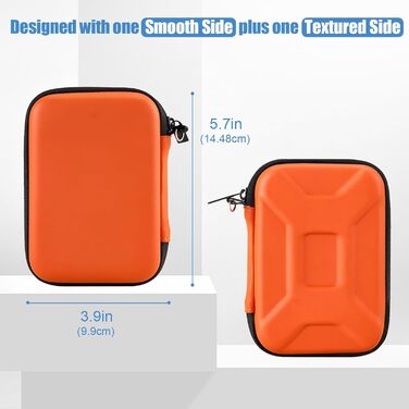 Чохол для зовнішнього жорсткого диска ProCase 2.5' (Seagate, Toshiba, WD, Samsung, UnionSine) - Оранжевий